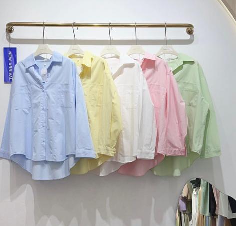 Wanwan Summer Collar Loose Shirts